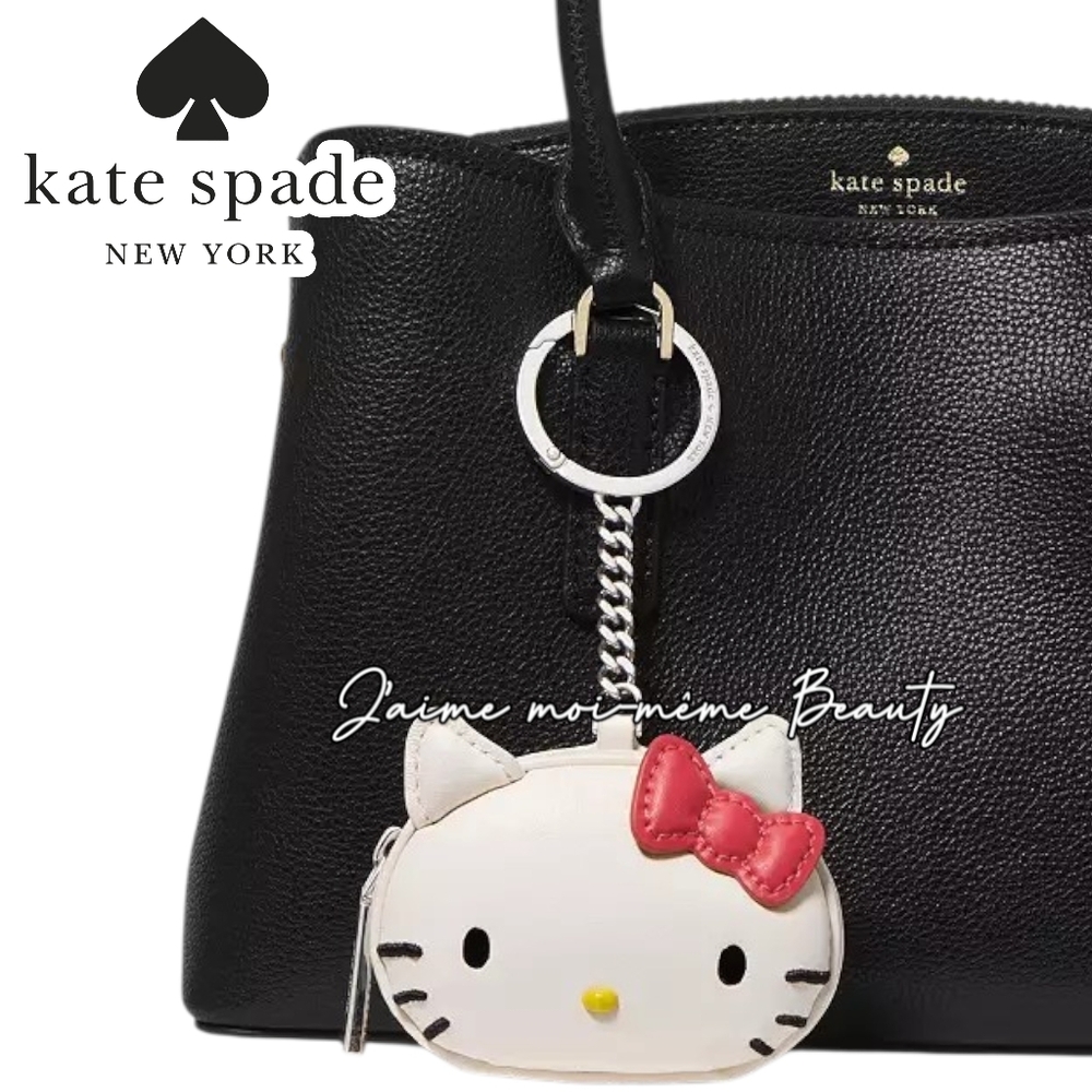 Kate Spade × Sanrio Hello Kitty 3D Coin Purse Bag Charm / Keychain
